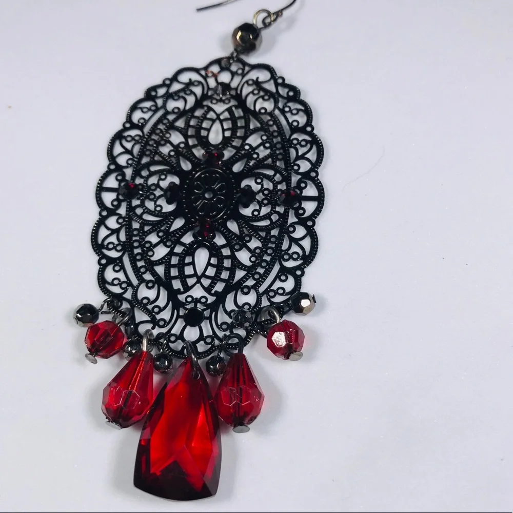 Goth Vintage Unique SINGLE Earring Statement Streetwear